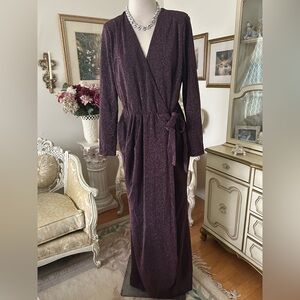 L'ATISTE Purple Gown excellent condition Size 2X C:4344-10